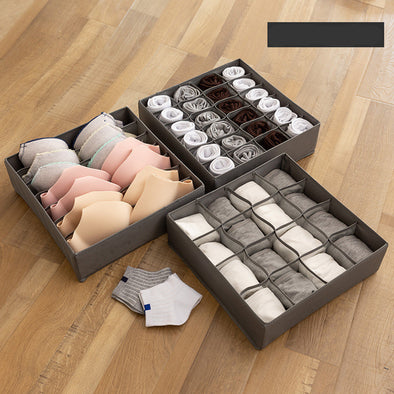 3-in-1 Underwear & Socks Storage Box