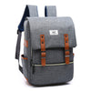 Vintage Canvas USB Backpack