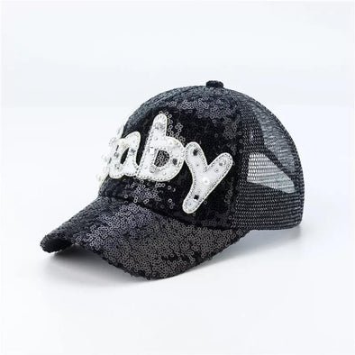 ShineShield Sequin Baseball Cap