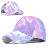 BreezeBloom Tie-Dye Sun Visor
