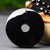 Obsidian Pixiu Pendant Necklace