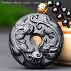 Obsidian Pixiu Pendant Necklace