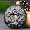 Obsidian Pixiu Pendant Necklace