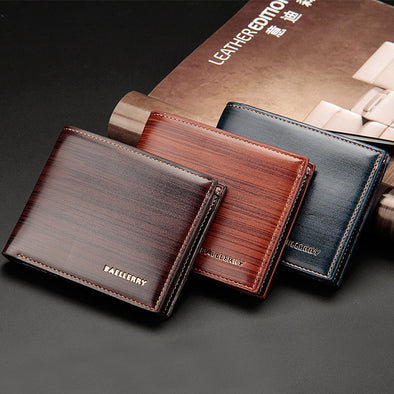 Men’s 3-Fold Leather Wallet