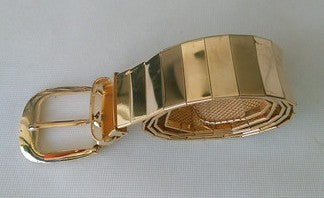 Shiny Gold, Silver & Black Belts