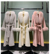 Velura Wool Belted Coat