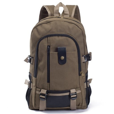Men’s Canvas Student Backpack