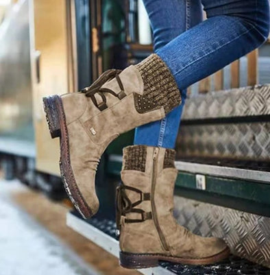 CozyLace Winter Boots