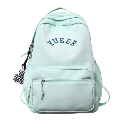 Simple Nylon School Backpack