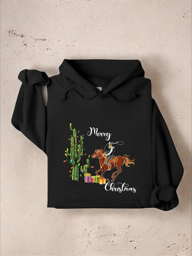 Vintage Merry Christmas Hoodie