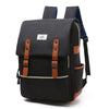 Vintage Canvas USB Backpack