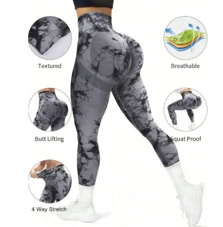 Seamless High‑Waist Yoga Pants — Comfortable Activewear