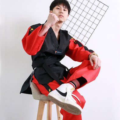 Kids’ Embroidered Martial Arts Robe