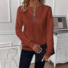 Cropped Zip-Up Sweater