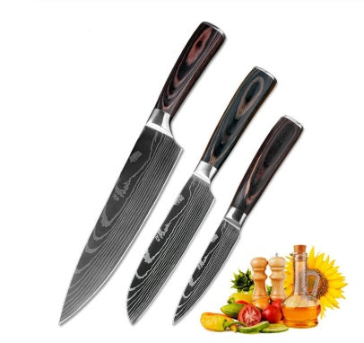 Carpenter's Chef Knife Set — 6‑ or 8‑Piece