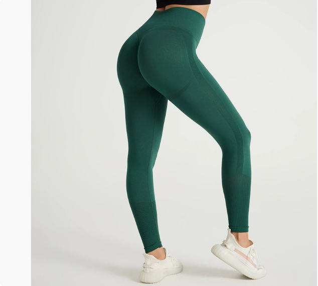 Seamless High‑Waist Yoga Pants — Comfortable Activewear