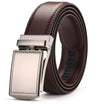 Men’s Adjustable Holeless Leather Belt