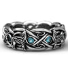 Wolf Head Men’s Ring