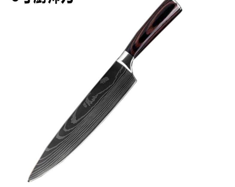Carpenter's Chef Knife Set — 6‑ or 8‑Piece