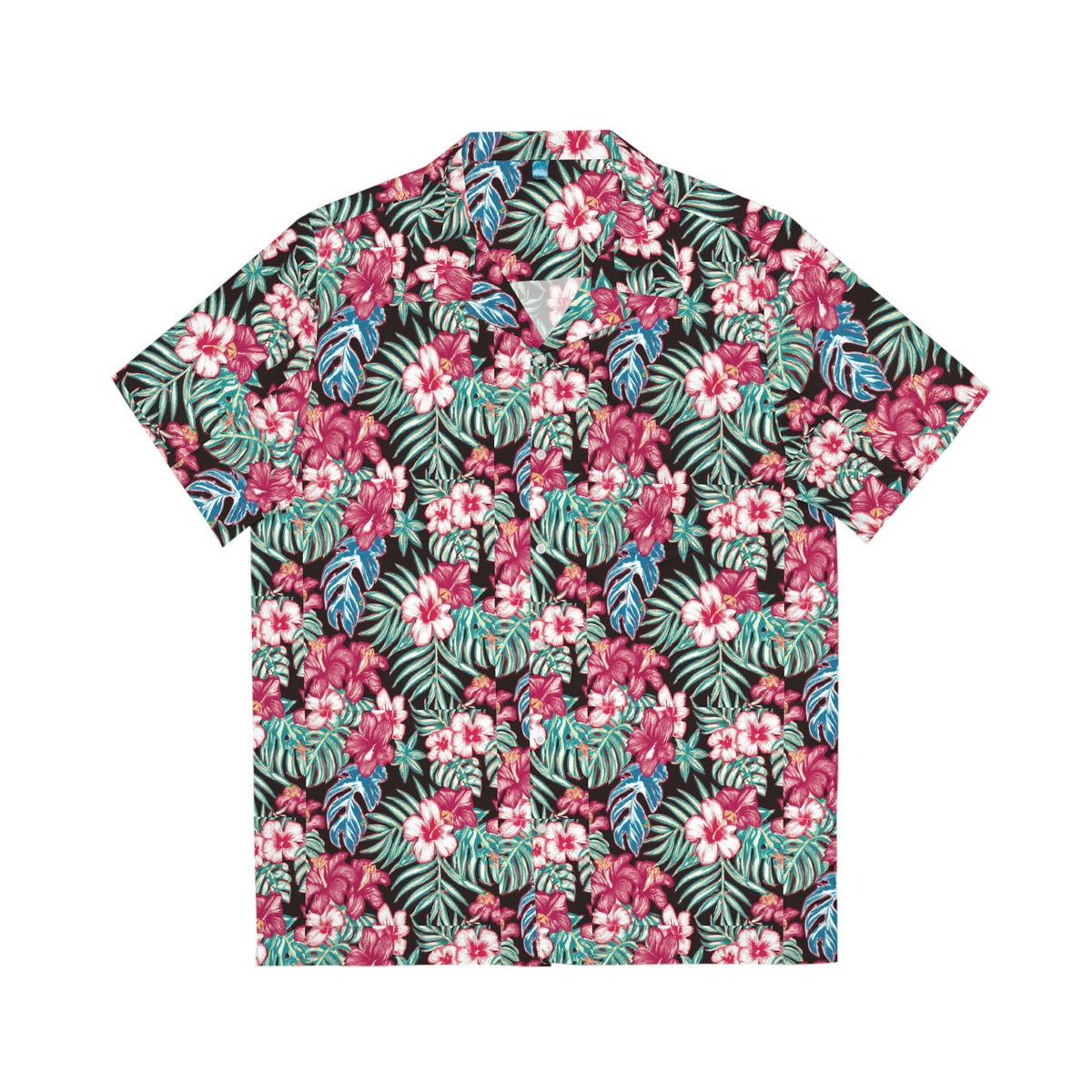 Men's Tropical Hawaiian Beach Shirt — Lightweight Vacation Shirt