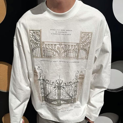 PureEase Unisex Cotton Long Sleeve Tee