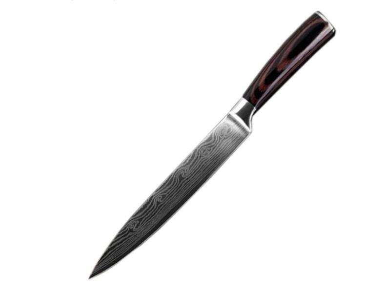 Carpenter's Chef Knife Set — 6‑ or 8‑Piece