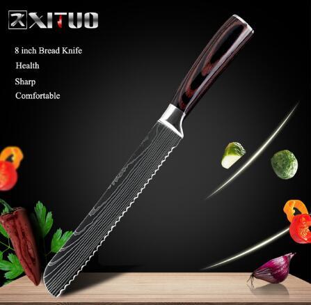 Carpenter's Chef Knife Set — 6‑ or 8‑Piece