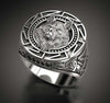 Wolf Head Men’s Ring