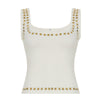 Hot Girl Square Neck Vest