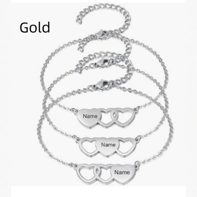 Elegant 3-Piece Bracelet Set