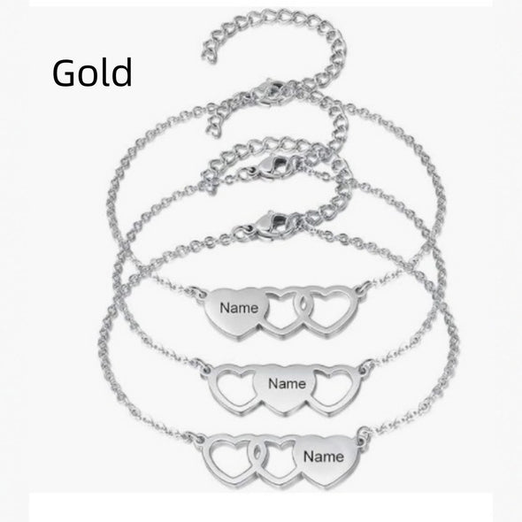 Elegant 3-Piece Bracelet Set