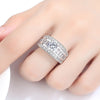 Zircon Heart Arrow Ring