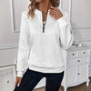Cropped Zip-Up Sweater