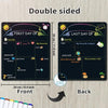 Double-Sided First & Last Day School Blackboard Sign