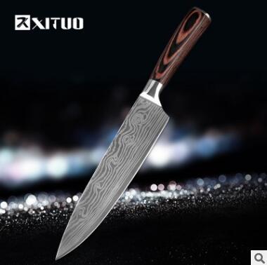 Carpenter's Chef Knife Set — 6‑ or 8‑Piece