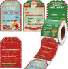 Christmas Holiday Sticker Roll