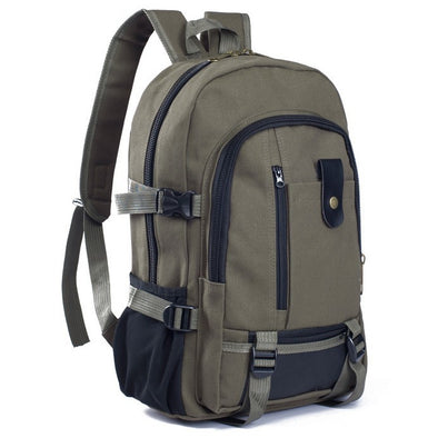 Men’s Canvas Student Backpack