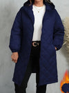 Elegant Cotton Hooded Jacket