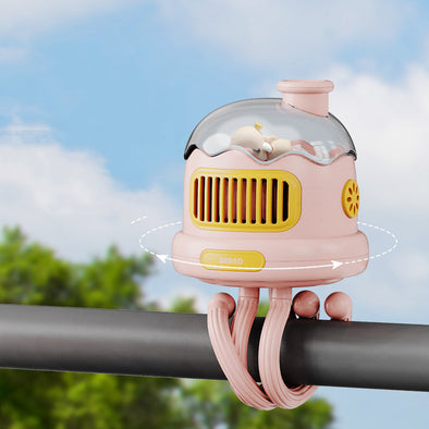 Portable Clip-On Stroller & Desk Fan
