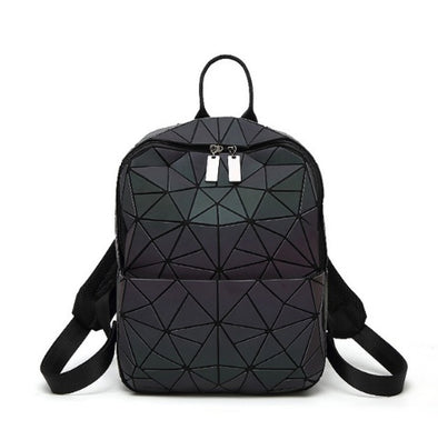 Luminous Geometric Mini Backpack