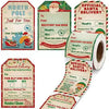 Christmas Holiday Sticker Roll
