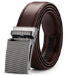 Men’s Adjustable Holeless Leather Belt
