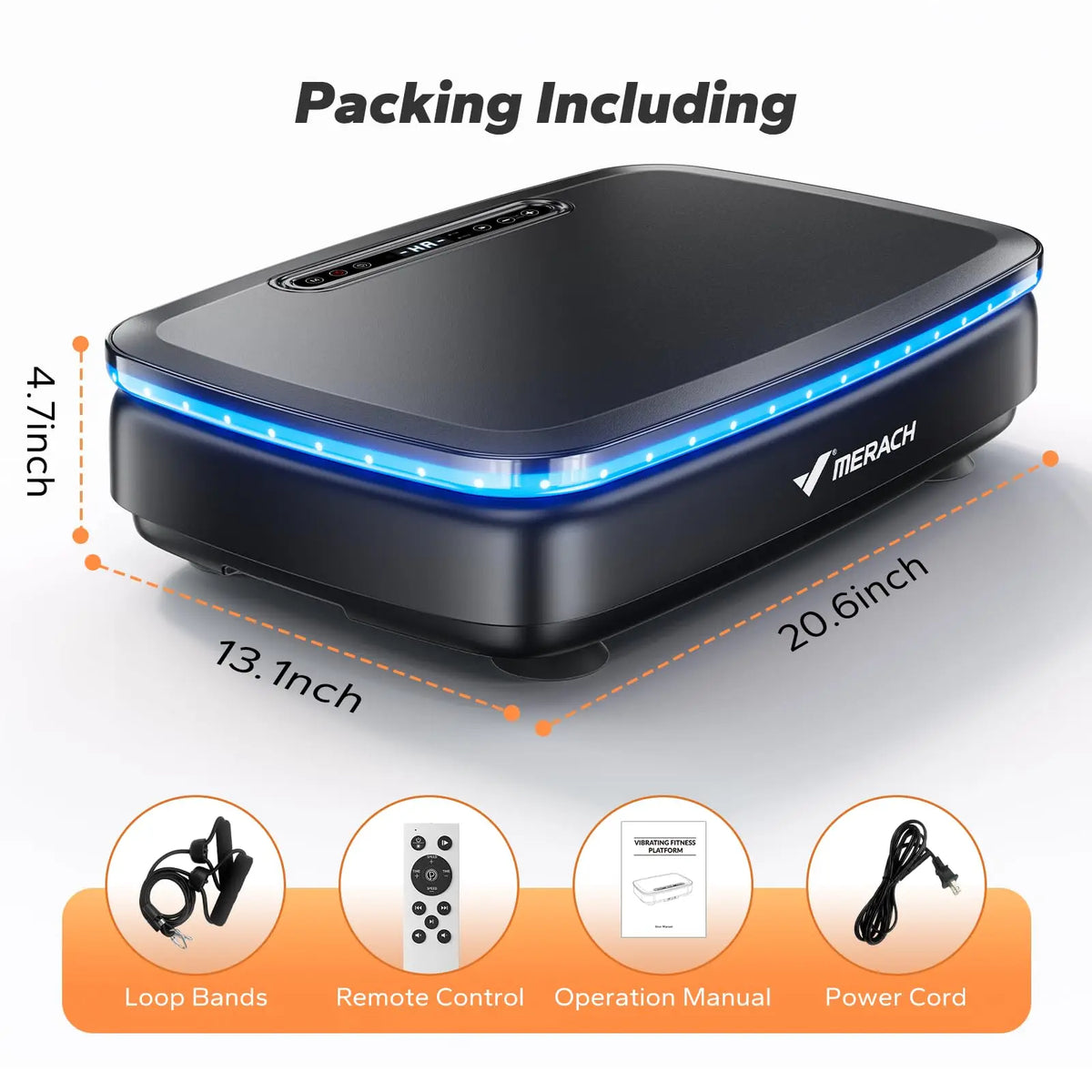 MERACH Vibration Plate Fitness Platform