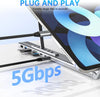 8-in-1 USB-C Docking Station & Laptop Stand