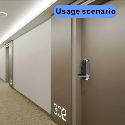 Smart Fingerprint Door Lock App Remote Control Keyless WIFI Digital Touchscreen Lock