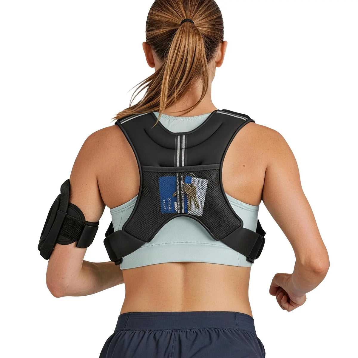 10 lb Reflective Weighted Training Vest