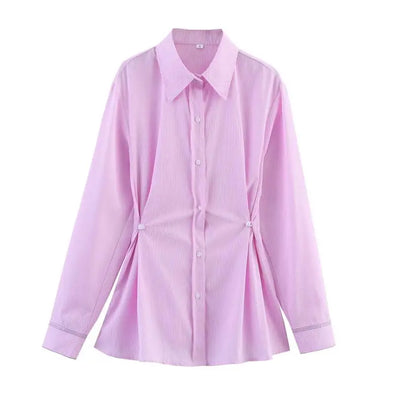 2025 Spring Long Sleeve Blouses for Women