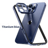 Hybrid aluminum + silicone phone case