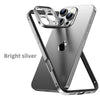 Hybrid aluminum + silicone phone case