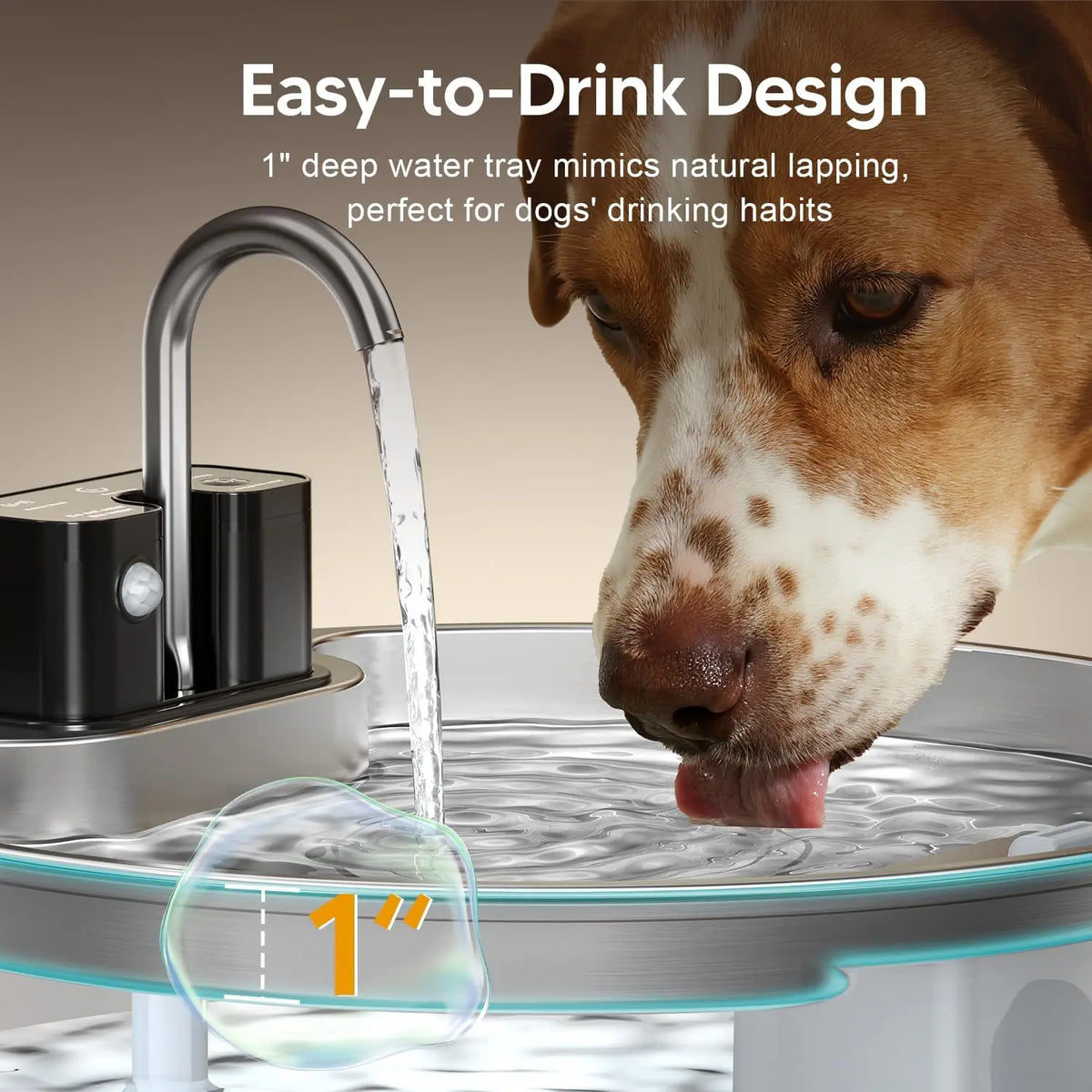 3.2L Stainless Steel Cat Water Fountain